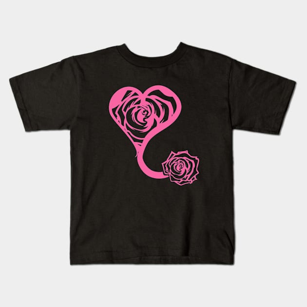 Love flower Kids T-Shirt by Nana On Here